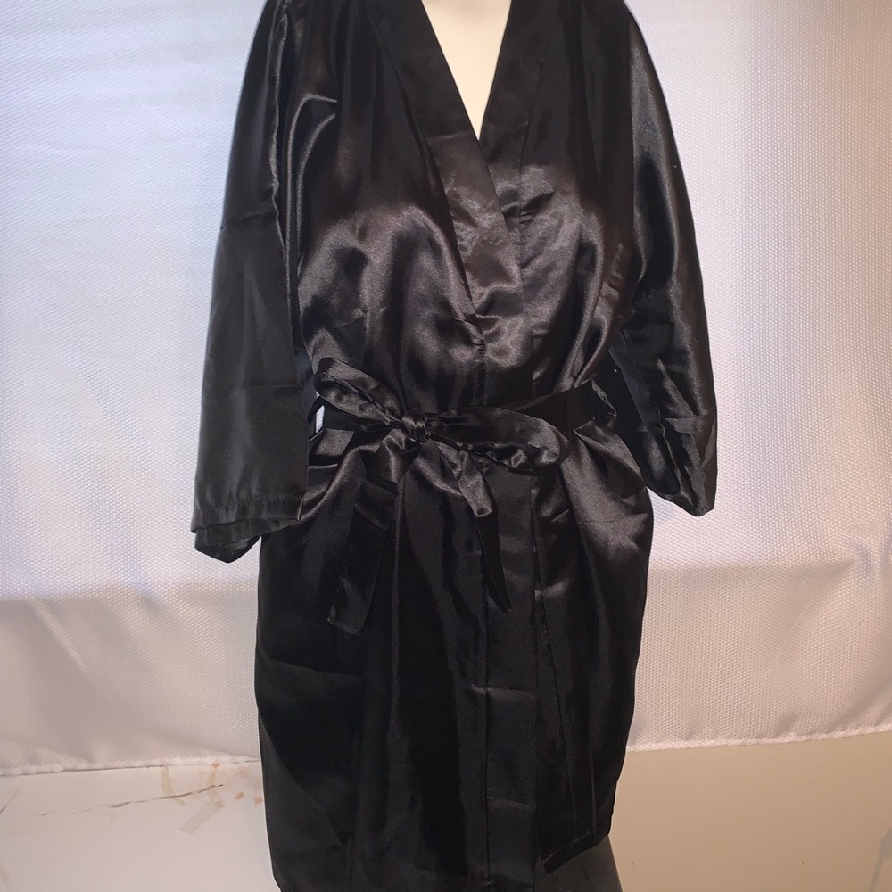 Bride Silk Wedding Robe - Picture 3 of 6